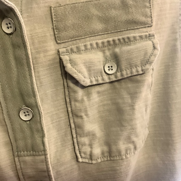 BDG Stone hue Casual Utility Shirt /Workwear button shirt/ Denim-style Shirt xs - Picture 7 of 9